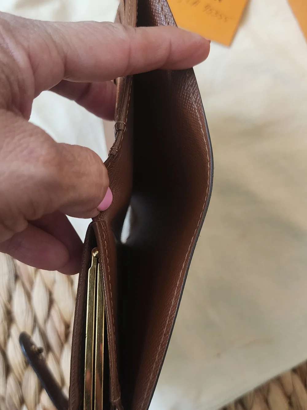 Louis Vuitton Monogram Small Wallet in Brown